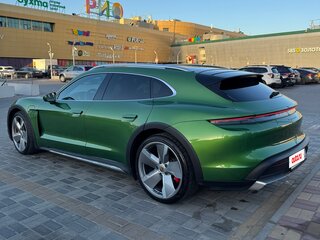 2021 Porsche Taycan 4S Cross Turismo I, зелёный, 9300000 рублей, вид 3