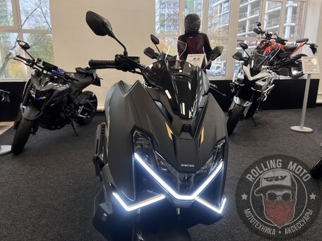 2026 Zontes ZT125-X, чёрный, 349990 рублей, вид 3