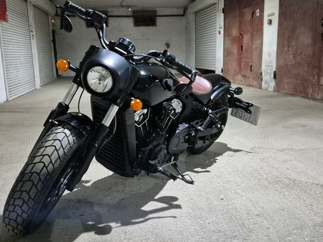 2021 Indian Scout, чёрный, 1150000 рублей, вид 1