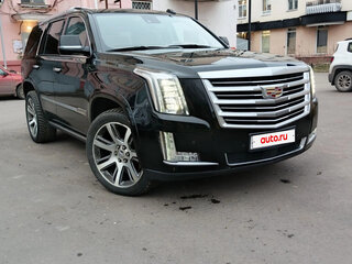 2015 Cadillac Escalade IV, чёрный, 3600000 рублей, вид 4