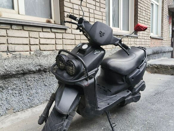 2015 Yamaha BWs, чёрный, 85000 рублей - вид 4