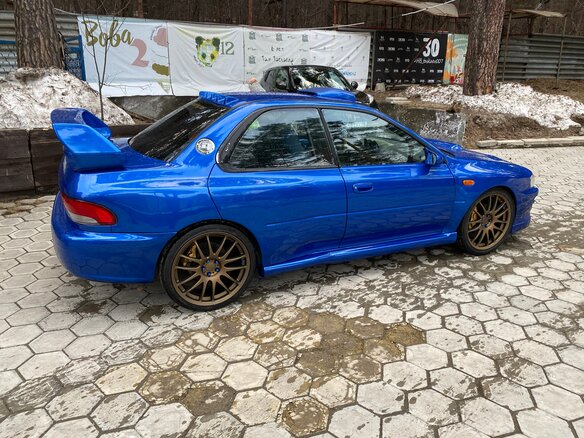 1999 Subaru Impreza I, синий, 2200000 рублей - вид 10