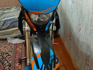 2024 Kayo Evolution YX140EM, синий, 100000 рублей, вид 3