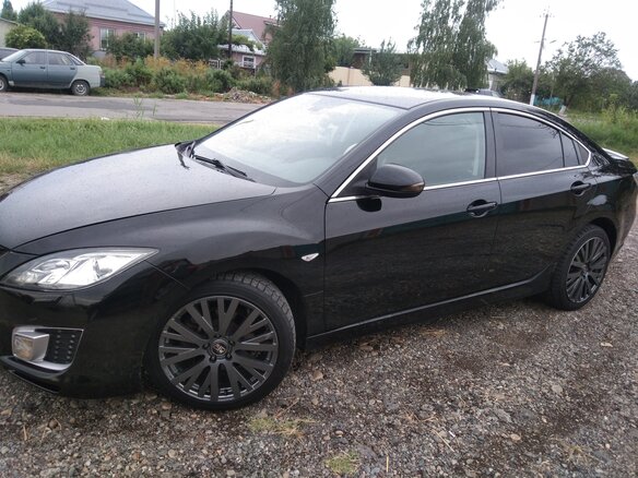 2008 Mazda 6 II (GH), чёрный, 880000 рублей - вид 6