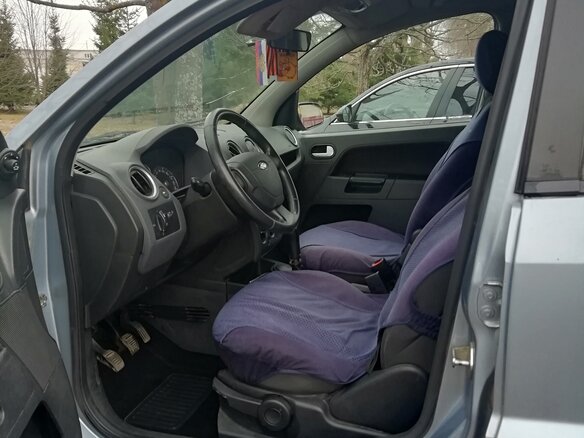 2007 Ford Fusion I Рестайлинг, голубой - вид 4