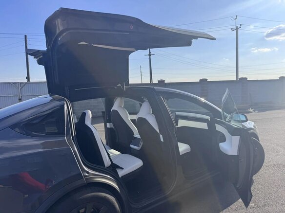 2023 Tesla Model X Long Range I Рестайлинг, серый, 7499000 рублей - вид 7