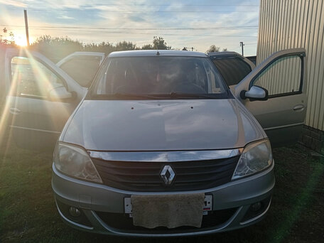 2011 Renault Logan I Рестайлинг, серый, 450000 рублей, вид 4