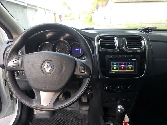 2018 Renault Logan II, белый, 1070000 рублей - вид 7