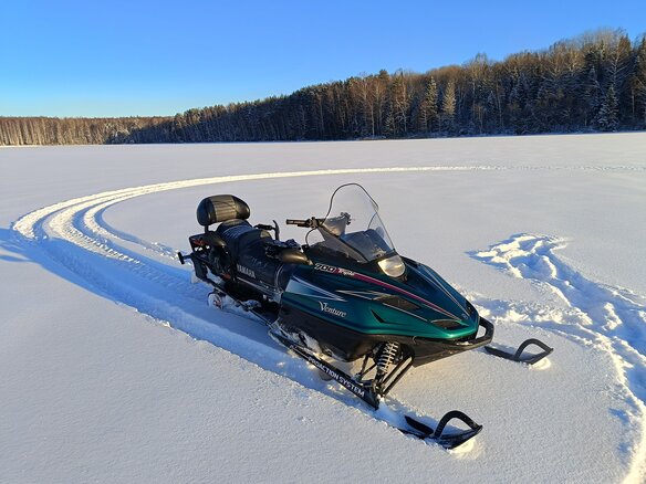 1999 Yamaha Venture, зелёный, 610000 рублей - вид 2