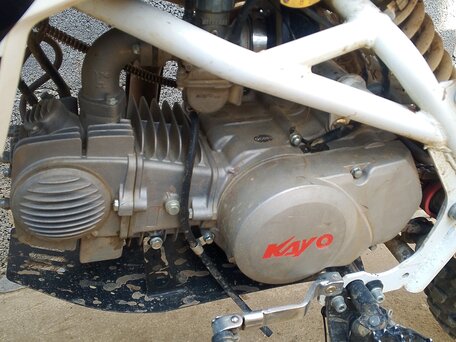 2021 Kayo Basic TT140EM, красный, 92000 рублей, вид 4
