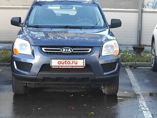 2009 Kia Sportage II Рестайлинг, синий, 1200000 рублей, вид 1