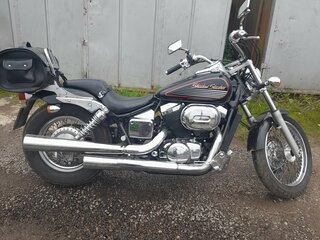2005 Honda Shadow 750, чёрный, 450000 рублей, вид 1