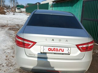 2018 Lada (ВАЗ) Vesta I, серебристый, 930000 рублей, вид 4