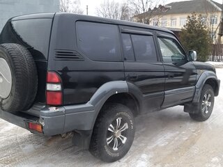 1997 Toyota Land Cruiser Prado 90 Series, чёрный, 950000 рублей, вид 1