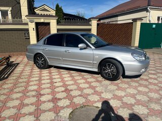 2007 Hyundai Sonata ТагАЗ IV (EF) Рестайлинг, серебристый, 455000 рублей, вид 4