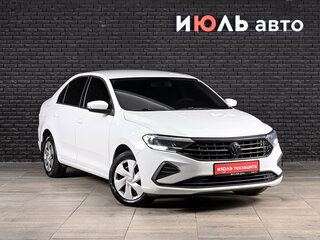2020 Volkswagen Polo VI, белый, 1470000 рублей, вид 3