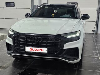 2018 Audi Q8 55 TFSI I (4M), белый, 4900000 рублей, вид 1