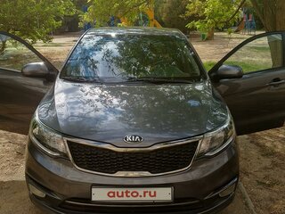 2015 Kia Rio III Рестайлинг, серый, 1250000 рублей, вид 1