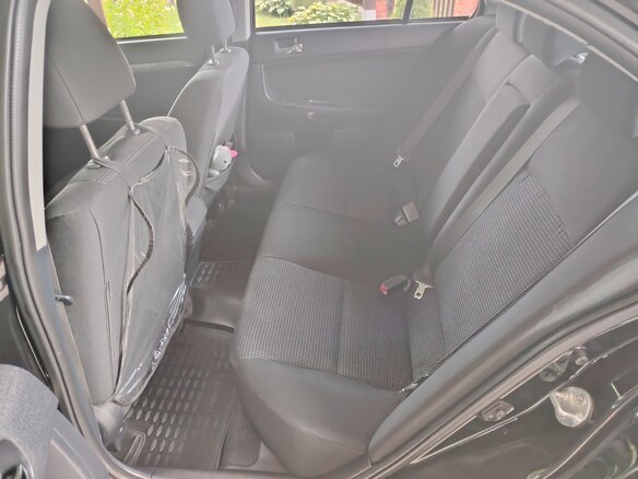 2008 Mitsubishi Lancer X, чёрный - вид 11