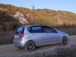 2007 Chevrolet Aveo I, серебристый, 320000 рублей, вид 4