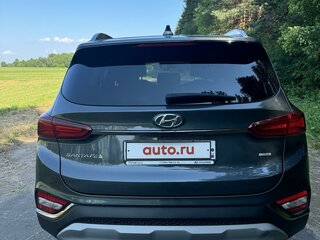 2019 Hyundai Santa Fe IV, серый, 2900000 рублей, вид 3