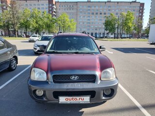 2001 Hyundai Santa Fe I, пурпурный, 450000 рублей, вид 2