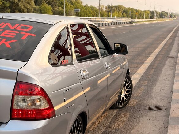 2011 Lada (ВАЗ) Priora I, серебристый, 350000 рублей - вид 4