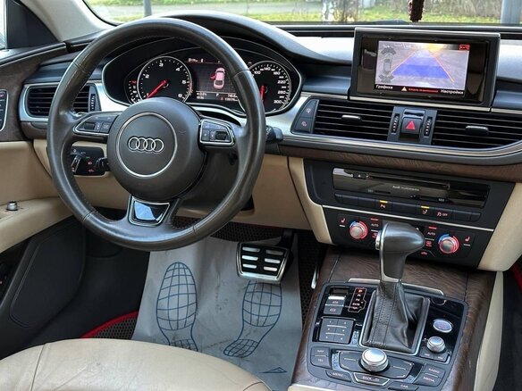 2012 Audi A7 S-tronic I (4G), коричневый, 2350000 рублей - вид 6