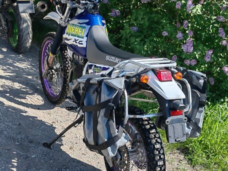 1997 Suzuki Djebel 250, синий, 300000 рублей, вид 1