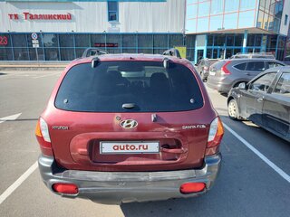 2001 Hyundai Santa Fe I, пурпурный, 450000 рублей, вид 5