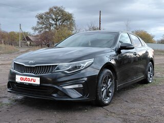 2019 Kia Optima IV Рестайлинг, чёрный, 1250000 рублей, вид 2