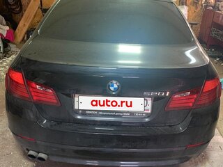 2012 BMW 5 серии 520i VI (F10/F11/F07), чёрный, 1850000 рублей, вид 5