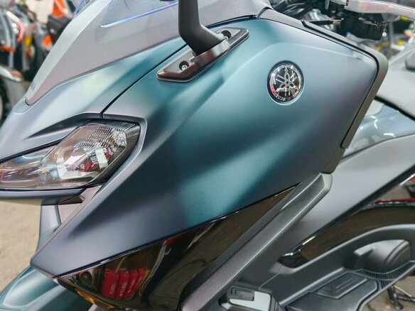 2022 Yamaha TMAX, зелёный, 1430000 рублей - вид 16