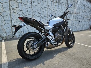 2016 Yamaha MT-07 (FZ-07), белый, 675000 рублей, вид 5