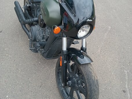 2023 Indian Scout, зелёный, 1190000 рублей, вид 3