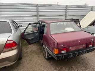 1996 Lada (ВАЗ) 21099, красный, 87000 рублей, вид 4