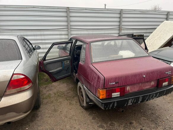 1996 Lada (ВАЗ) 21099, красный, 87000 рублей - вид 3