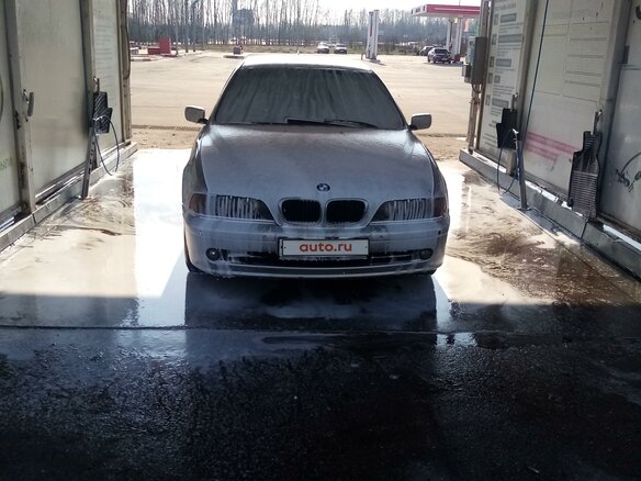 2003 BMW 5 серии 520i IV (E39) Рестайлинг, серебристый - вид 6