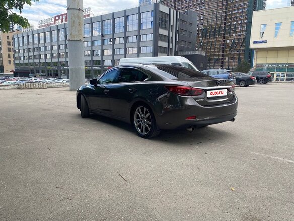2017 Mazda 6 III (GJ) Рестайлинг, коричневый, 1950000 рублей - вид 6