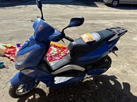 2013 Kansas Eagle King 150, синий, 80000 рублей - вид 9