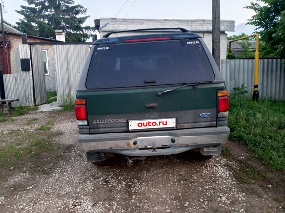 1996 Ford Explorer II, зелёный, 295000 рублей - вид 2