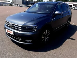 2019 Volkswagen Tiguan Allspace II, серый, 3300000 рублей, вид 2