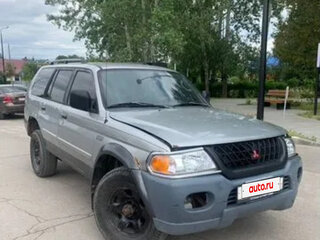 2001 Mitsubishi Montero Sport I, серебристый, 155000 рублей, вид 2
