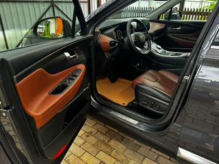 2021 Hyundai Santa Fe IV Рестайлинг, синий, 3905000 рублей, вид 5