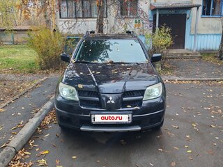 2008 Mitsubishi Outlander I, чёрный, 750000 рублей, вид 2