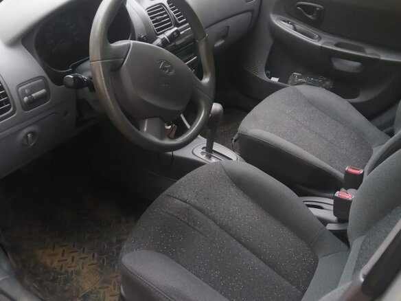 2008 Hyundai Accent ТагАЗ II, бежевый, 320000 рублей - вид 8