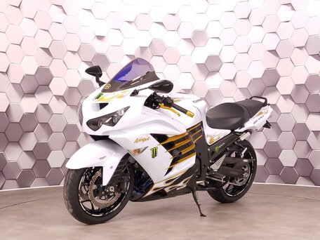 2014 Kawasaki ZX-14R, белый, 1099000 рублей, вид 2