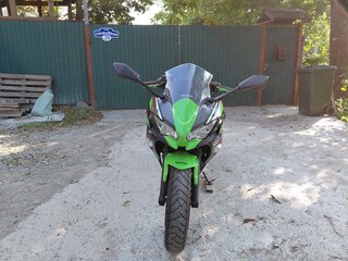 2021 Kawasaki Ninja 650, зелёный, 790000 рублей, вид 3