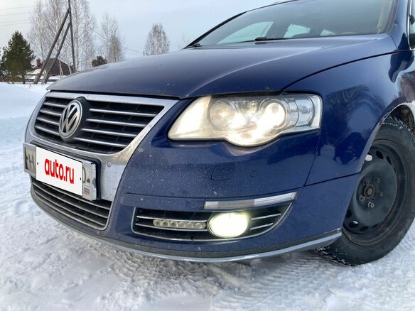 2006 Volkswagen Passat B6, синий, 650000 рублей - вид 7