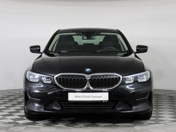 2021 BMW 3 серии 318d VII (G2x), чёрный - вид 2